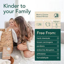 Kind Laundry Detergent Sheets with Stain-Fighting Enzymes - Plant Powered Eco-Friendly Laundry Soap Sheets - Home or Travel Laundry Detergent Fragrance Free, 120 Loads (Mom's Choice Award Winner) by CozyNest Decor