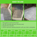 CJGQ 20"x20"x1.8" Plus Size Walk Maker Reusable Concrete Path Maker Molds Stepping Stone Paver Lawn Patio Yard Garden DIY Walkway Pavement Paving Moulds (8-Grid) by GreenHaven Gardens