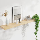 Floating Shelves for Wall, USA-Sourced Maple Wood 48 Inch Long Wall Shelves, Natural Wooden Mounted Picture Ledge Shelf, Nursery Book Storage Shelf Kids Bookshelf, Display Shelf for Bathroom by TinyTreasures Baby Boutique