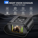 Night Vision Goggles,Compact Night Vision Binoculars,32GB Card Included, Photo/Video Capture,Outdoor Tools for Education, Wildlife Watching,Gifts for Boy, Gifts for Men, Gifts for Father (Black) by TinyTreasures Baby Boutique
