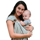 Nalakai Ring Sling Baby Carrier, Soft Linen Baby Sling, Baby Wrap, Comfort, Style, and Giving Back - Carry Your Little One with Love by TinyTreasures Baby Boutique