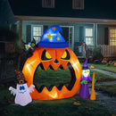 AW Animated Halloween Decorations,Scary Witch,6 FT Life Size Standing Clown,Motion/Sound Activated LED Eyes Creepy Sound,Haunted House Props,Party Outdoor Indoor Lawn Yard Patio 2025 by CozyNest Decor