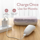 Momcozy Baby Nail File Electric, Rechargeable Baby Nail Clipper, Gentle Baby Nail Trimmer Electric with Night Light, 7 Grinding Head Replacement Pads, Pink by TinyTreasures Baby Boutique