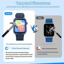 Smart Watch for Kids No Phone Needed, Tempered Glass Fitness Tracker Boy Teens with 19 Sport Modes, Pedometer, Sleep Monitor, Kids Watch Birthday Gifts Toy Gift for Girls Boys 6-16 (Blue) by TinyTreasures Baby Boutique