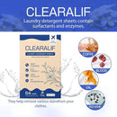 CLEARALIF Laundry Detergent Sheets, Fresh Linen, 64 Load, CLEARALIF Laundry Detergent Strips Eco Friendly & Hypoallergenic by CozyNest Decor