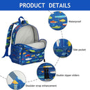 Toddler Backpack for Boys 3-8: Preschool Kindergarten Backpack - Cute Kids Backpacks for Boys-Underwater World by TinyTreasures Baby Boutique