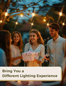 XMCOSY+ Smart Outdoor String Lights, 98Ft LED Patio Lights Waterproof IP65, App Control, Compatible with Alexa, Dimmable Edison Bulbs Outdoor Light for Yard Porch Bistro Outside by GreenHaven Gardens