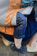 Beco Toddler Carrier - Breathable 3D Mesh Front-Carry & Backpack Style Carrier with Tall Supportive Back and Ergonomic Extra-Wide Seat for Children from 18months (20-60 lbs) - Cool Brick Heart by TinyTreasures Baby Boutique