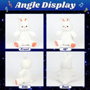 Cuteoy Musical Plush Bunny Stuffed Animal Glowing LED Light-up Nightlight Toys Singing Lullabies Birthday Christmas Plushies Rabbit Gifts for Kids Boys Girls,13" by TinyTreasures Baby Boutique