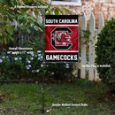 College Flags & Banners Co. South Carolina Gamecocks Garden Flag with Stand Holder by GreenHaven Gardens