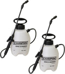 Chapin International 16109 1-Gallon Value Pack Lawn and Garden Pump Sprayer, Made in The USA, for Spraying Weeds, Insects, Fertilizers, 2-Pack, Translucent White by GreenHaven Gardens
