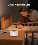 Dreamegg Sound Machine with Nursery Lamp - Sound Machine Baby, Soothing Sounds, Timer, Memory Function, 10 Colour Night Light, White Noise Machine Alarm Clock for Newborn Baby Registry Gift, White by TinyTreasures Baby Boutique
