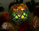 Votive Candle Holder Tea Lights - Glass Candle Holders, Mosaic Tealight Candle Holder, Candle Jar Cup for Wedding Centerpiece Party Table Decorations, Valentines Day Decor by CozyNest Decor