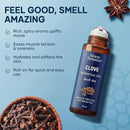 Clove Essential Oil Roll On 10 ml - Pre-Diluted Roller for Skin, Teeth & Aromatherapy - Ready to Use - Made from Pure Natural Oils - Nexon Botanics by CozyNest Decor