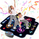 Dance Mat, Kids Electronic Dance Pad with Wireless Bluetooth 5 Speeds 9 Levels, Music Toys Birthday & Xmas Gifts for Girls Boys 3 4 5 6 7 8 9 10+ Year Old by TinyTreasures Baby Boutique