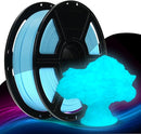 FLASHFORGE Rapid PLA Filament 1.75mm Luminous Blue, 500mm/s High Speed Printing, Glow in The Dark 3D Printer Filament 1kg Spool, Dimensional Accuracy +/- 0.02mm, Brilliant, Long-Lasting Glow by TinyTreasures Baby Boutique