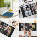 Zesthouse Photo Album Self Adhesive Pages, 60 Pages Magnetic Scrapbook Albums with Sticky Page,Photos Album Holds 8x10 & 5X7 & 4x6 & 6x8 & 3x5, Large Picture Book Ideal for Family,Wedding,Baby by TinyTreasures Baby Boutique