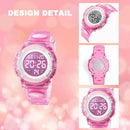 Kids Watch,Boys Watch for 3-15 Year Old Boys,Digital Sport Outdoor Multifunctional Chronograph LED 50 M Waterproof Alarm Calendar Analog Watch for Children with Silicone Band,Kids Gift by TinyTreasures Baby Boutique