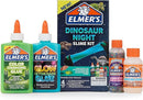 Elmer’s Glue Slime Kit Dinosaur Night Makes Color Changing and Glow in the Dark Slime Includes Liquid Glue and Activator 4 Count by TinyTreasures Baby Boutique