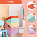 6-Piece Soft Suede Toddlers Climbing Toys, Baby Foam Climbing Blocks, Waterproof Foam Play Gym Climber Structures for Toddler Babies, Indoor Climb and Crawl Activity Play Set by TinyTreasures Baby Boutique