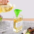 Olive Oil Dispenser Bottle for Kitchen, 3 Pack Glass Oil and Vinegar Dispenser Set, Elegant Book Design, Durable, Leak-Proof, Easy-Pour Spouts, Perfect for Kitchen, Dining Table (17oz) by CozyNest Decor