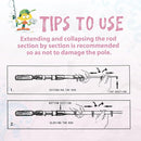 Kids Fishing Pole, Portable Telescopic Kids Fishing Poles for Boys and Girls, Fishing Rod and Reel Combo Kit with Tackle Box, and Fishing Net, Best Fishing Pole for Toddler Youth by TinyTreasures Baby Boutique