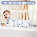 Yoofoss Baby Sleep Sack 18-24 Months Baby Wearable Blanket 100% Organic Cotton 2-Way Zipper TOG 0.5 Toddler Sleeping Sack 3 Pack, Soft Lightweight Sleep Sacks for Babies(X-Large) by TinyTreasures Baby Boutique