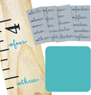 Little Acorns ADD ON - DIY Vinyl Growth Chart Ruler - Height Marker Arrows ONLY - Script - Straight by TinyTreasures Baby Boutique