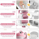 Baby Bath Seat for Babies 6 Months & up Non-Slip Toddler Bath Seats for Sitting Up Infant Bathtub Chair with Suction Cups and Soft Cushion for Baby Shower Tub Seat by TinyTreasures Baby Boutique