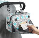 Accmor Stroller Organizer, Universal Stroller Organizer with Insulated Cup Holder Pocket, Dual Purpose Large Capacity Stroller Bag Caddy, Stroller Accessories Fits for Uppababy, Doona, Nuna Strollers by TinyTreasures Baby Boutique