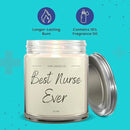 1OAK Vanilla Scented Nurse Candle - Best Nurse Gifts for Women, Men - RN Graduation Gift by CozyNest Decor