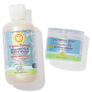 California Baby Eczema Treatment Set | 2oz Eczema Cream + 8.5oz Eczema Body Wash | Colloidal Oatmeal + Aloe Vera | Steroid-Free | Hypoallergenic by TinyTreasures Baby Boutique