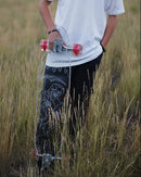 Clear Longboard Skateboard - Transparent Acrylic Long Boards with Light-Up LED Wheels for Smooth Rides - Ride The Streets in Style with Longboard Built for Beginners & Pros Alike by TinyTreasures Baby Boutique