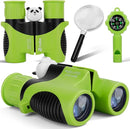 Binoculars for Kids, Toys for 3-12 Year Old Girls and Boys, Bird Watching Hiking 4 5 6 7 8 9 Year Old Girl Boy Christmas Birthday Gifts, Outdoor Toys for Kid Set with Magnifying Glass & Compass by TinyTreasures Baby Boutique