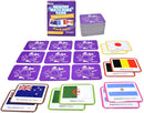 Menique Flags of The World Memory Matching Game – 100 Cards, 50 Countries to Match – Educational & Fun for Kids and Adults – Color-Coded by Continent – Learn Flags, Capitals, and Geography by TinyTreasures Baby Boutique