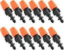 E-outstanding Micro Flow Dripper 12PCS Micro Spray Adjustable Garden Sprinkler Head Atomizers Sprinklers Drip Irrigation Misting Nozzles by GreenHaven Gardens