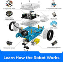 Makeblock mBot Robot Kit, Robotics for Kids Ages 8-12 Learn to Code with Scratch & Arduino, STEM Toys Science Kits for Kids Age 8-12 Boys and Girls Age 8+ by TinyTreasures Baby Boutique