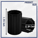 12 Pcs 1/2 Inch Female Threaded PVC Fitting Black PVC Female Adapter Pipe Fittings Drip Irrigation System for Irrigation Pipes Riser Extension (Black) by GreenHaven Gardens