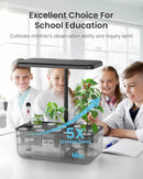 iDOO Hydroponics Growing System Kit 12 Pods, Christmas Gifts Gardening Gifts for Women Mom Dad Kids, Indoor Herb Garden with LED Grow Light for Home School, Indoor Plants Good for Mental Health by GreenHaven Gardens