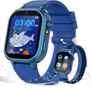 Kids Waterproof Smart Watch Boys Gift Age 3-12 with 39 Game HD Touch Screen Music Player Video Camera Pedometer Alarm Clock Birthday Gift for 6 7 8 9 Year Olds Blue by TinyTreasures Baby Boutique