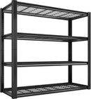 REIBII 40" W Garage Shelving 2240 LBS Storage Shelves Adjustable Metal Shelving Heavy Duty 4 Tier Metal Shelves for Garage Kitchen Pantry Warehouse Basement 40" W × 19.5" D × 59.5" H by GreenHaven Gardens