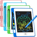 4 Pack LCD Writing Tablet for Kids, 6.5 Inch Colorful Doodle Board Drawing Tablet, Erasable Reusable Electronic Drawing Pads, Educational Learning Toys Birthday Gifts for Girls Boys Age 3 4 5 6 7 8 by TinyTreasures Baby Boutique