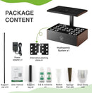 Vita Indoor Hydroponics Growing System Kit, 12/16/20 Pods, 10L Water Tank, Indoor Herb Garden with 5X Faster Growth, Indoor Gardening System with 25" Extendible Rod for Indoor Plants by GreenHaven Gardens