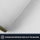 PURRUGS Dirt Trapping Door Mat 20" x 32", Non-Slip/Skid Machine Washable Entryway Rug, Shoes Scraper, Area Rug, Super Absorbent Welcome Mat for Muddy Wet Shoes and Paws, Budding Green & Sage Green by CozyNest Decor