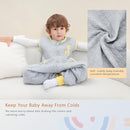 Baby Toddler Sleep Sack with Feet 2.5 TOG Winter, Wearable Blanket with Legs, Toddler Sleeping Sack Long Sleeve (Giraffe, 12-24 Month) by TinyTreasures Baby Boutique