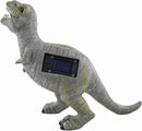 Solar Powered Lifelike Dinosaur Garden Statue Hand-Made Glass Craftsmanship Resin Outdoor Tyrannosaurus Figurine Light Decoration Home Decor Lawn Yard Patio Porch Ornament Gift by GreenHaven Gardens