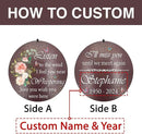 ASTARIN 36" Large Deep Tone Personalized Sympathy Wind Chimes, Memorial Wind Chime for Loss of Mother Father Loved One, Hummingbird Bereavement Gifts Decor Outdoor Patio Garden Graveyard