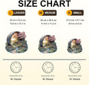 Wooden Puzzles for Adults, Spring Flower Wooden Jigsaw Puzzle for Adults, 280 Piece Unique Animal Shape Wood Puzzles Adult, Birthday Party Gifts for Friends & Family Game Home Decor (L-13.4 * 13.1in) by TinyTreasures Baby Boutique