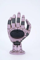 Cyberpunk Mechanical Hand Digital Alarm Clock, Steampunk Resin Statue, Desk Decor by CozyNest Decor