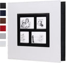 RECUTMS Photo Album Self Adhesive, Magnetic Self-Stick 60 Page Scrapbook Photo Album Black Inner Page for Family Wedding Baby Birthday Christmas Anniversary Holds 3x5 4x6 5x7 6x8 8x10 Photos by TinyTreasures Baby Boutique